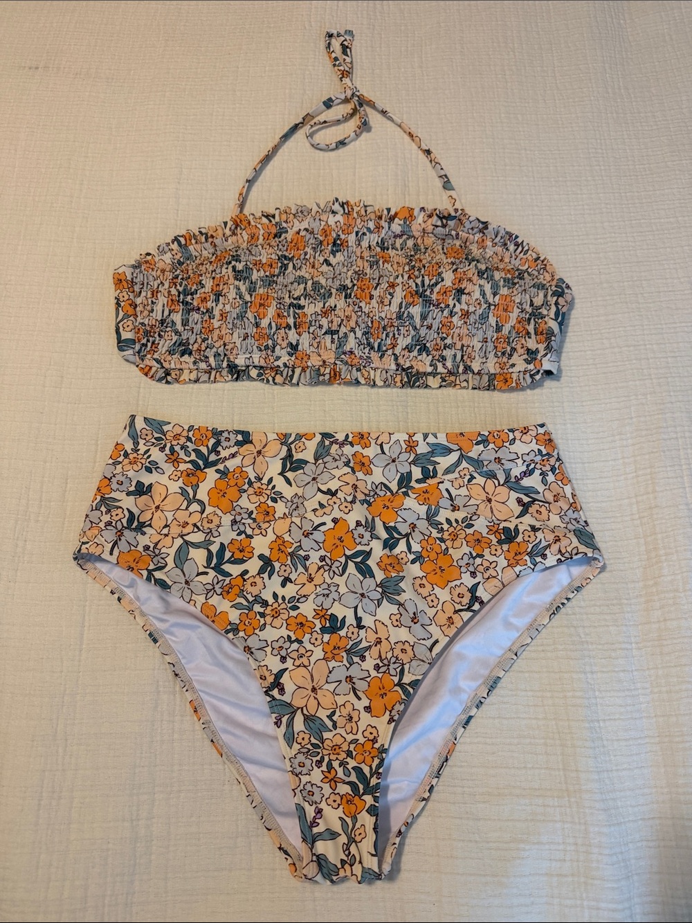 CUPSHE Floral Bikini Set